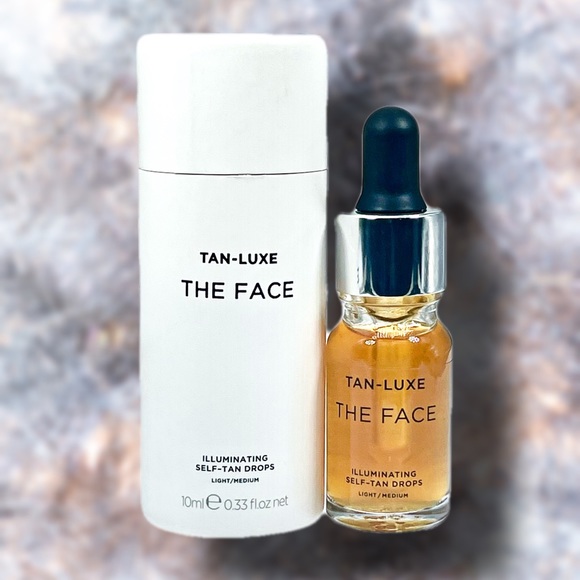 TanLuxe Other - TAN-LUXE THE FACE Illuminating Self-Tan Drops (light/medium) NIB